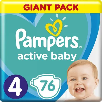 jednorázová plena Pampers Active Baby 4 Maxi 9-14 kg