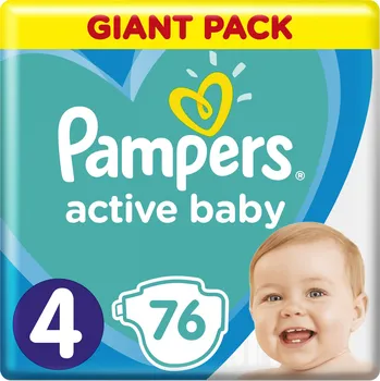 Plena Pampers Active Baby 4 Maxi 9-14 kg