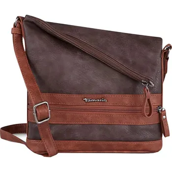 Kabelka Tamaris Smirne Crossbody Bag Dark Brown Comb.