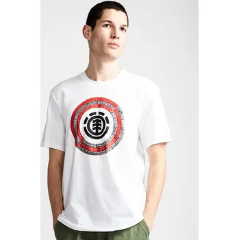 Pánské tričko Element Iris Optic bílé