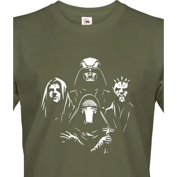 Pánské tričko Pánské tričko Star Wars - Sithové, Barva Military - 69 Bezvatriko.cz 1