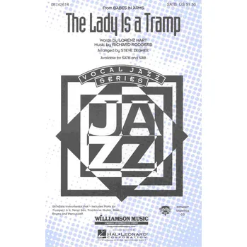 THE LADY IS A TRAMP / SATB*