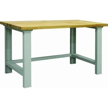 Dílenský stůl Dílenské stoly DPS 11A výškově stavitelný 1500 mm Barvy skříní Celošedá RAL7035