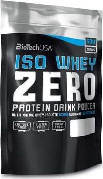 Protein BioTechUSA Iso Whey Zero Native 500 g