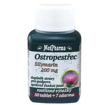 MedPharma Ostropestřec (Silymarin) 200…