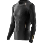 Skins A 400 Gold Long Sleeve Top černé