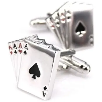 Šperkovnice Manžetové knoflíčky - Karty
