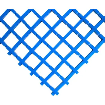 Rohožka Modrá olejivzdorná průmyslová univerzální rohož - 10 m x 90 cm x 1,2 cm