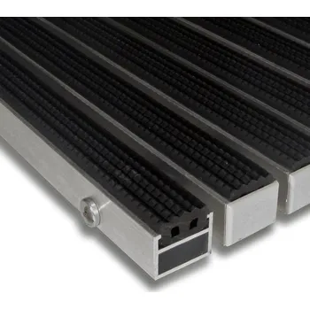 Rohožka Gumová hliníková čistící vstupní venkovní rohož Alu Standard - 60 x 90 x 2,7 cm