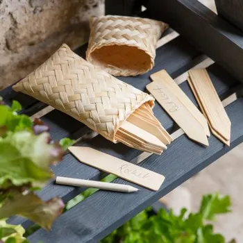 Rám na obraz Dřevěné zápichy na zahradu - set 18 ks