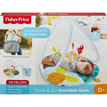 Kolotoč nad postýlku Fisher Price FXC15 HRACÍ DEČKA DO TAŠKY