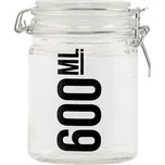 Skleněná dóza s víčkem 600 ml