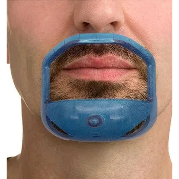 Péče o vousy Šablona na úpravu vousů Miranda 5ks, Barva modrá