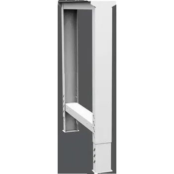 Dílenský stůl DPN 01B Noha pracovního stolu stavitelná nohy ponků Barvy skříní Celošedá RAL7035