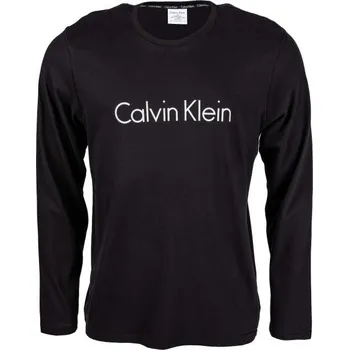 Pánské tričko Calvin Klein L/S Crew Neck černé