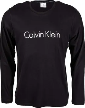 Pánské tričko Calvin Klein L/S Crew Neck černé
