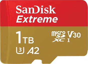 Paměťová karta SanDisk Extreme micro SDXC 1 TB UHS-I U3 (SDSQXA1-1T00-GN6MA)