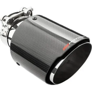 Koncovka výfuku Koncovka výfuku RM MOTORS 63-101mm lesklá II