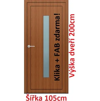 Vchodové dveře Vchodové plastové dveře Soft Hana 105x200 cm - Akce!