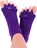 Happy Feet Adjustační ponožky fialová, L (43+)