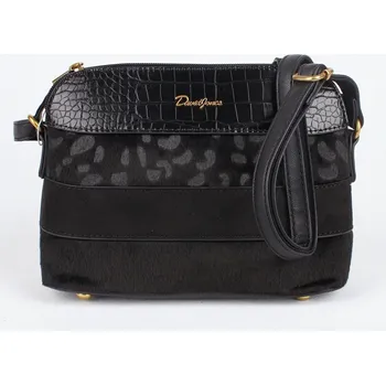 Kabelka Malá černá crossbody kabelka David Jones 6157-1
