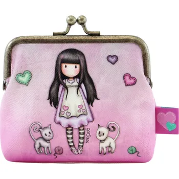 Peněženka na klip - "Tall Tails" od firmy SANTORO London Gorjuss (Gorjuss 4" Clasp Purse - "Tall Tails")