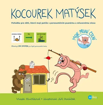 Pohádka Kocourek Matýsek: S piktogramy - Vlasta Hurtíková (2017, vázaná)