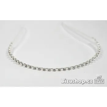 Čelenka Svatební, plesová čelenka, diadém, Jablonecká bižuterie