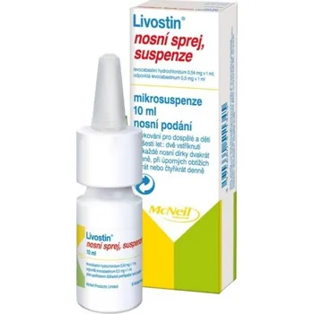 Lék na alergii Livostin 10 ml