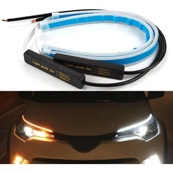 Denní svícení 2x Denní svícení 30cm LED DRL s funkcí blinkru postupné spouštění