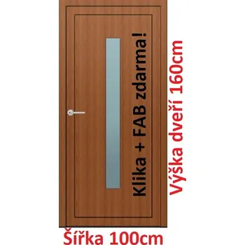 Vchodové dveře Vchodové plastové dveře Soft Hana 100x160 cm - Akce!