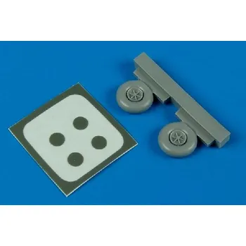 Plastikový model Aires 1/72 Morane Saulnier M.S.406 wheels & paint masks