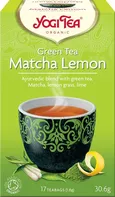 Yogi Tea Bio Zelený čaj Matcha Citrón 17 x 1,8 g