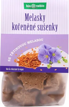 Bio Nebio Bio Melasky celozrnné sušenky 130 g