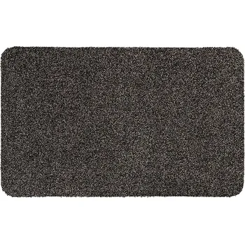 Rohožka Hnědá pratelná vstupní rohož FLOMA Majestic - délka 60 cm, šířka 100 cm, výška 0,6 cm