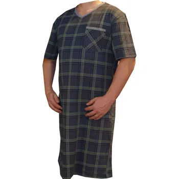 Pánská noční košile xcena Noční košile pánská nový model šedá Velikost: M