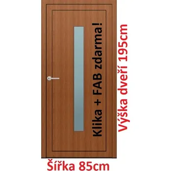 Vchodové dveře Vchodové plastové dveře Soft Hana 85x195 cm - Akce!