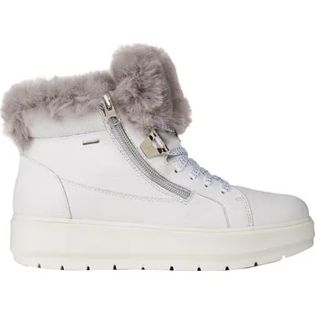 Dámská zimní obuv GEOX Kaula B Abx D White/Dk Grey