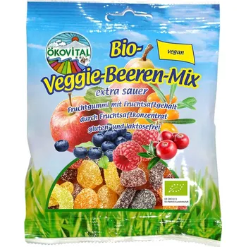 Bonbon Ökovital Bio želé bobule vegan 100 g