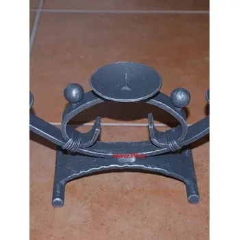 Svícen Kovový svícen Rustic