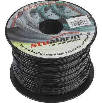 elektrický kabel Kabel 1 mm, černý, 100 m bal