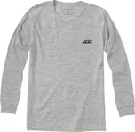 VANS Left Chest Hit LS Athletic Heather