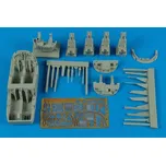 Aires 1/72 EA-6B Prowler ICAP-2 cockpit set - (early version)