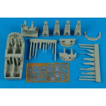 Plastikový model Aires 1/72 EA-6B Prowler ICAP-2 cockpit set - (early version)