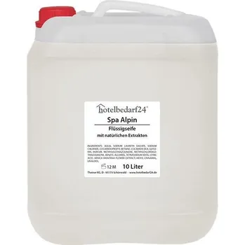 Mýdlo Tekuté mýdlo SPA ALPIN 10L s přírodní extrakty Alpských bylin