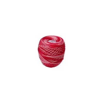 Příze Příze PERLOVKA OMBRÉ - 33272 červená