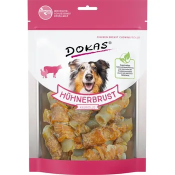 Dokas Rolky z hovězí kůže obalené kuřecím, 250 g