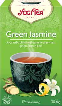Čaj Yogi Tea Bio Zelený jasmín 17 x 1,8 g