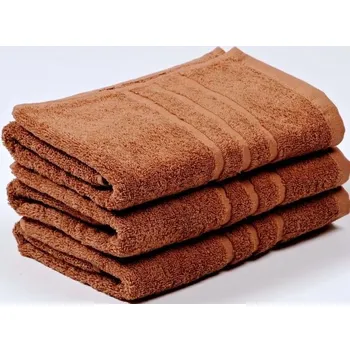 Ručník VER Froté ručník UNI hnědá 50x100 cm