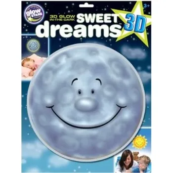 3D puzzle GlowStars Glow 3D Měsíc - 30 cm